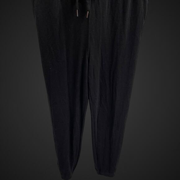 Rails Becky Jumpsuit Black Sleeveless Medium Casual Comfy Tie Waist - Picture 4 of 10